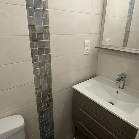 아파트 Agreable Studio Vue Mer Santa-Maria-di-Lota